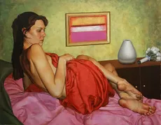 Woman Reclining after a Long Day