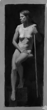 Nude drawing study 2