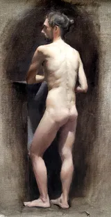 Nude painting study 4