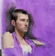 Portrait in Purple